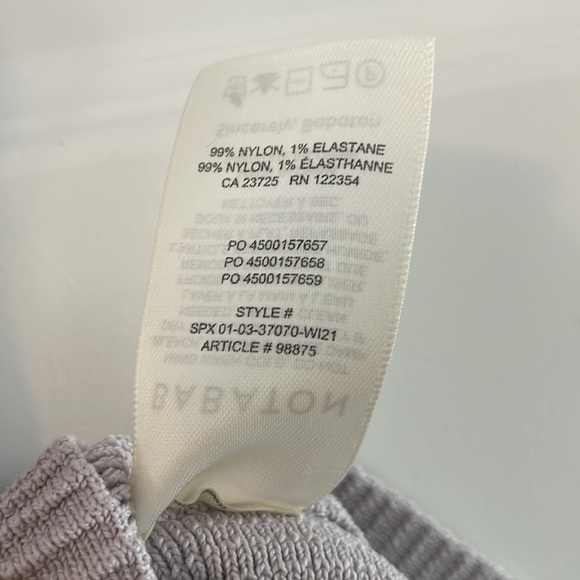 Aritzia Babaton Cropped Racer Sculpt Tank - Picture 6 of 6